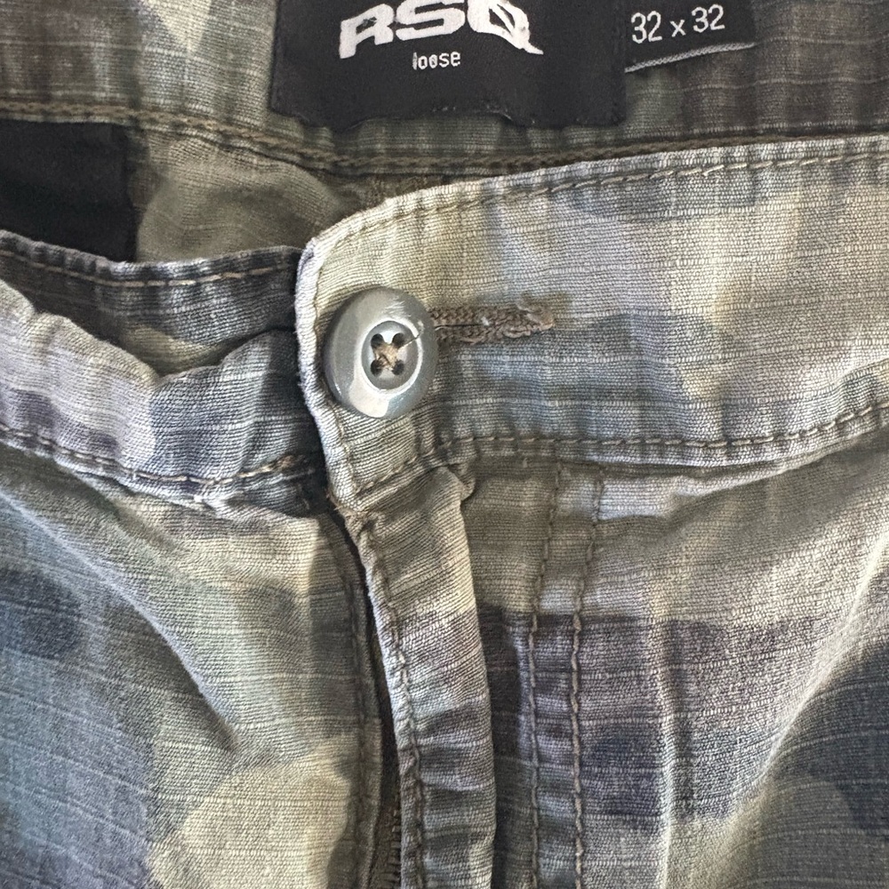 RSQ Camouflage Cargo Pants